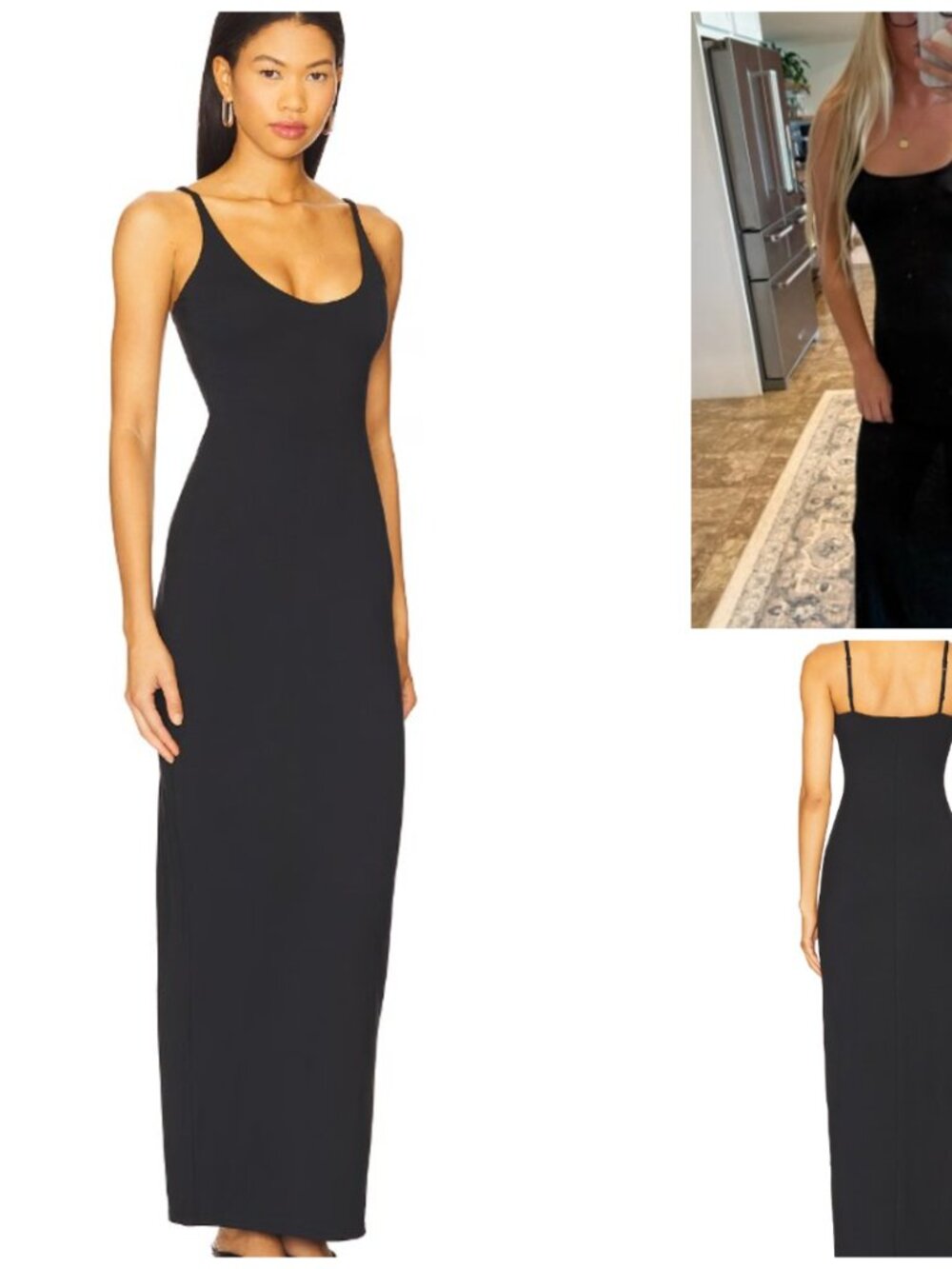 SKIMS Black Lounge Sleeveless Max BRAND NEW with Tags - size XL Made in Vietnan